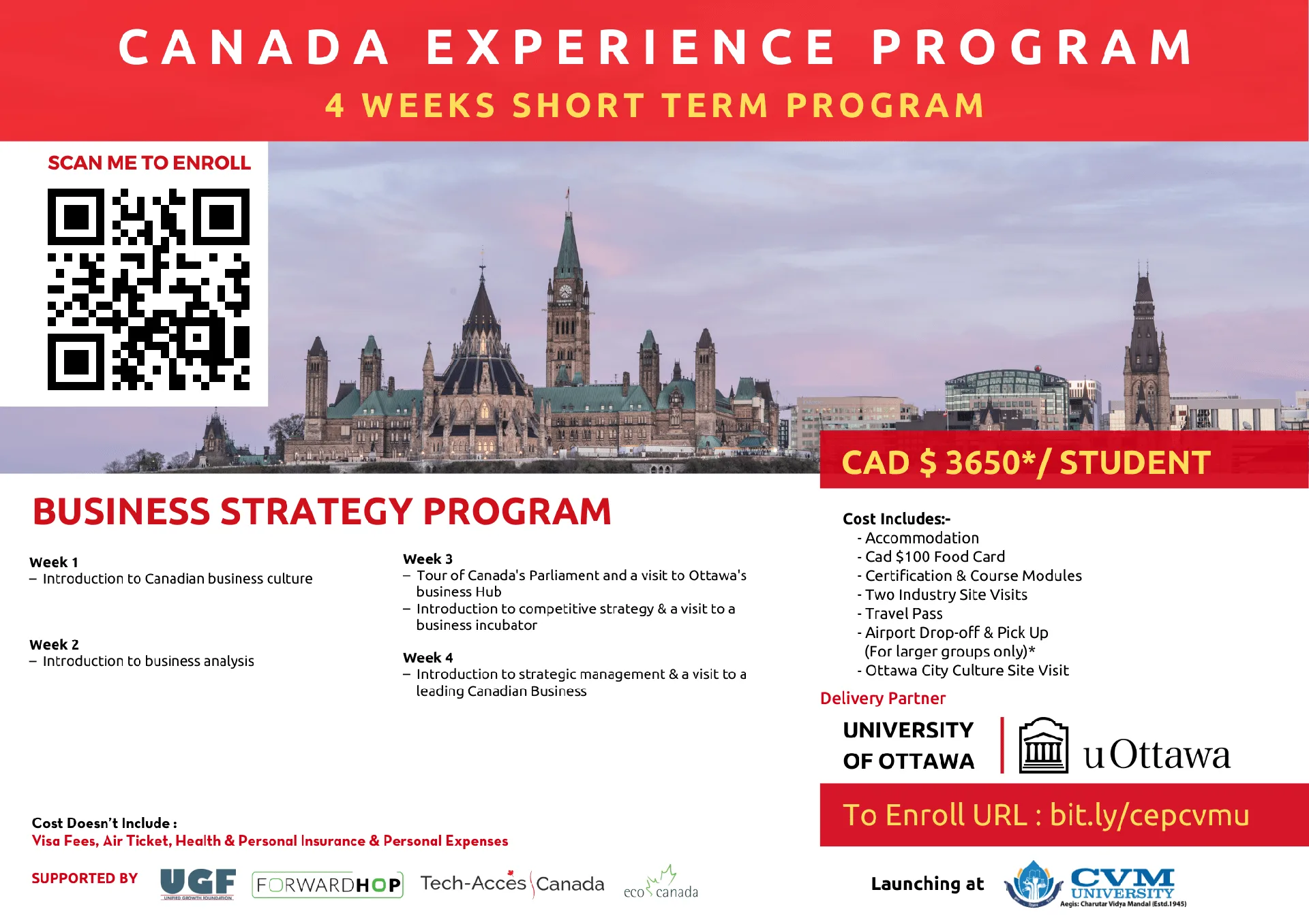 Canada Experience – CVMU