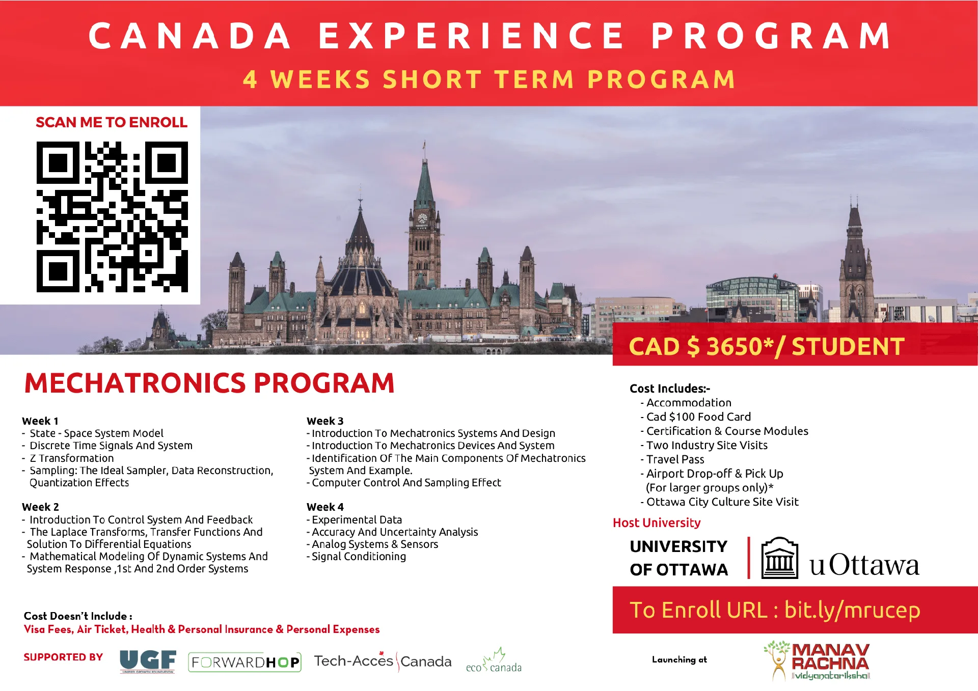 Canada Experience – MRU