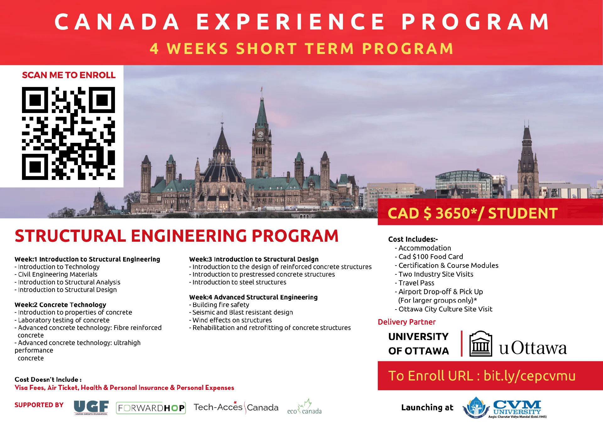 Canada Experience – CVMU