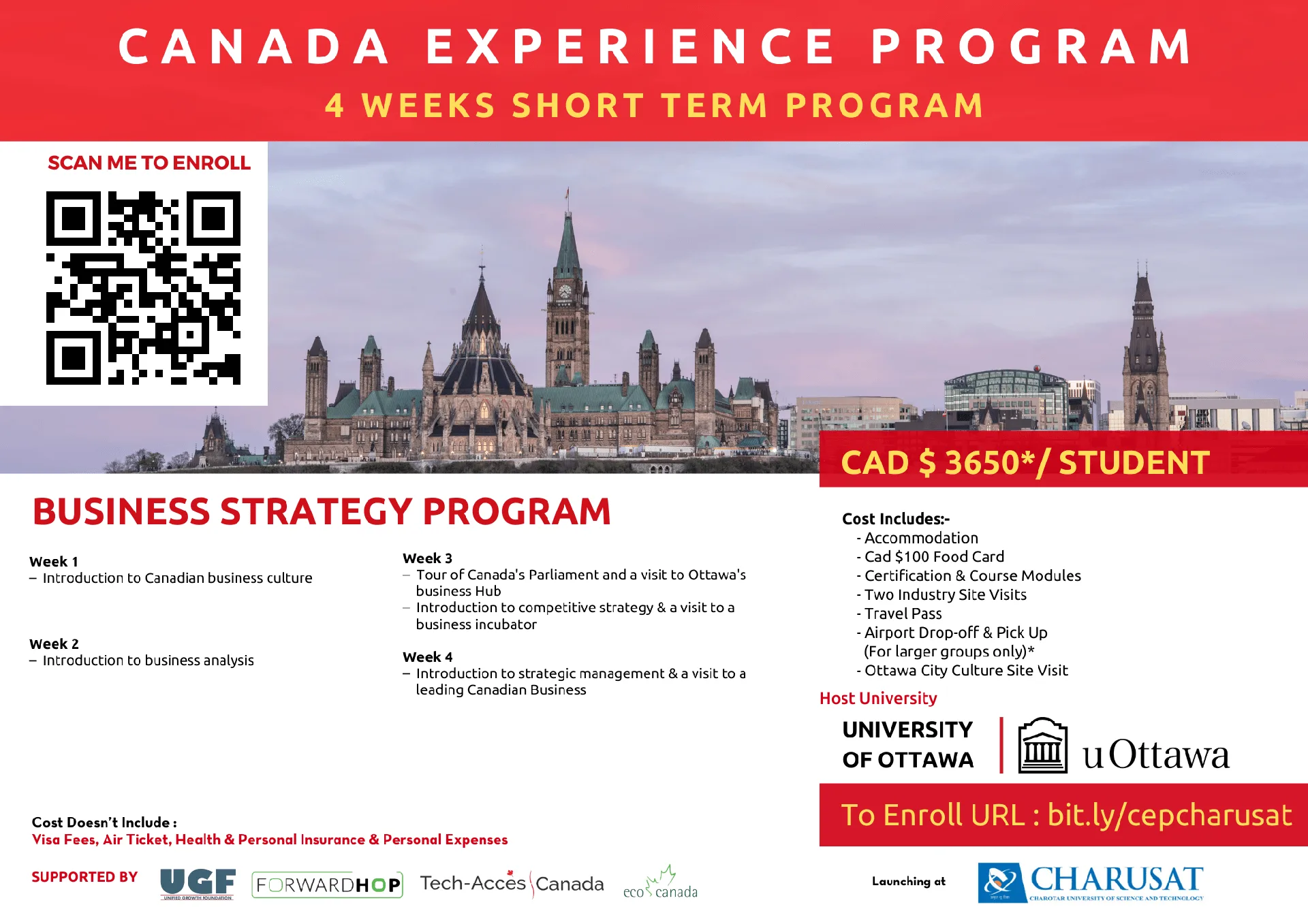 Canada Experience – CHARUSAT