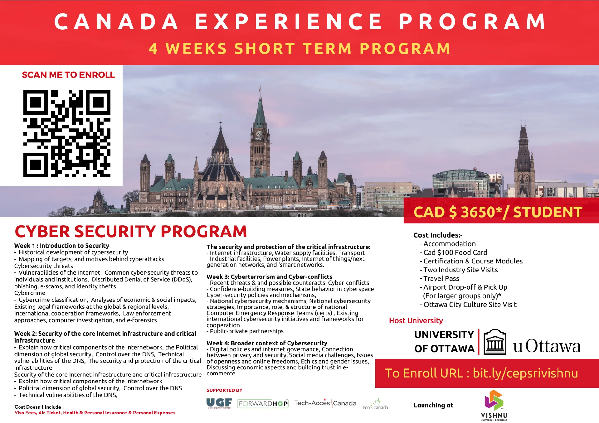 Canada Experience – SRIVISHNU