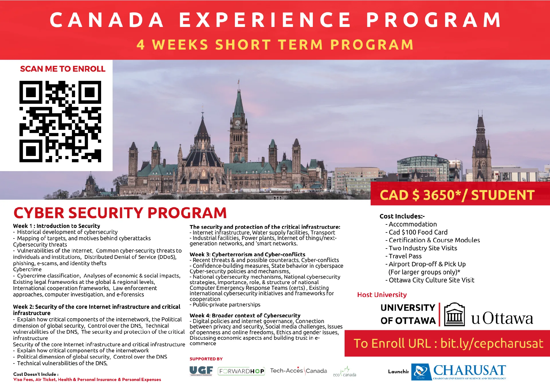 Canada Experience – CHARUSAT