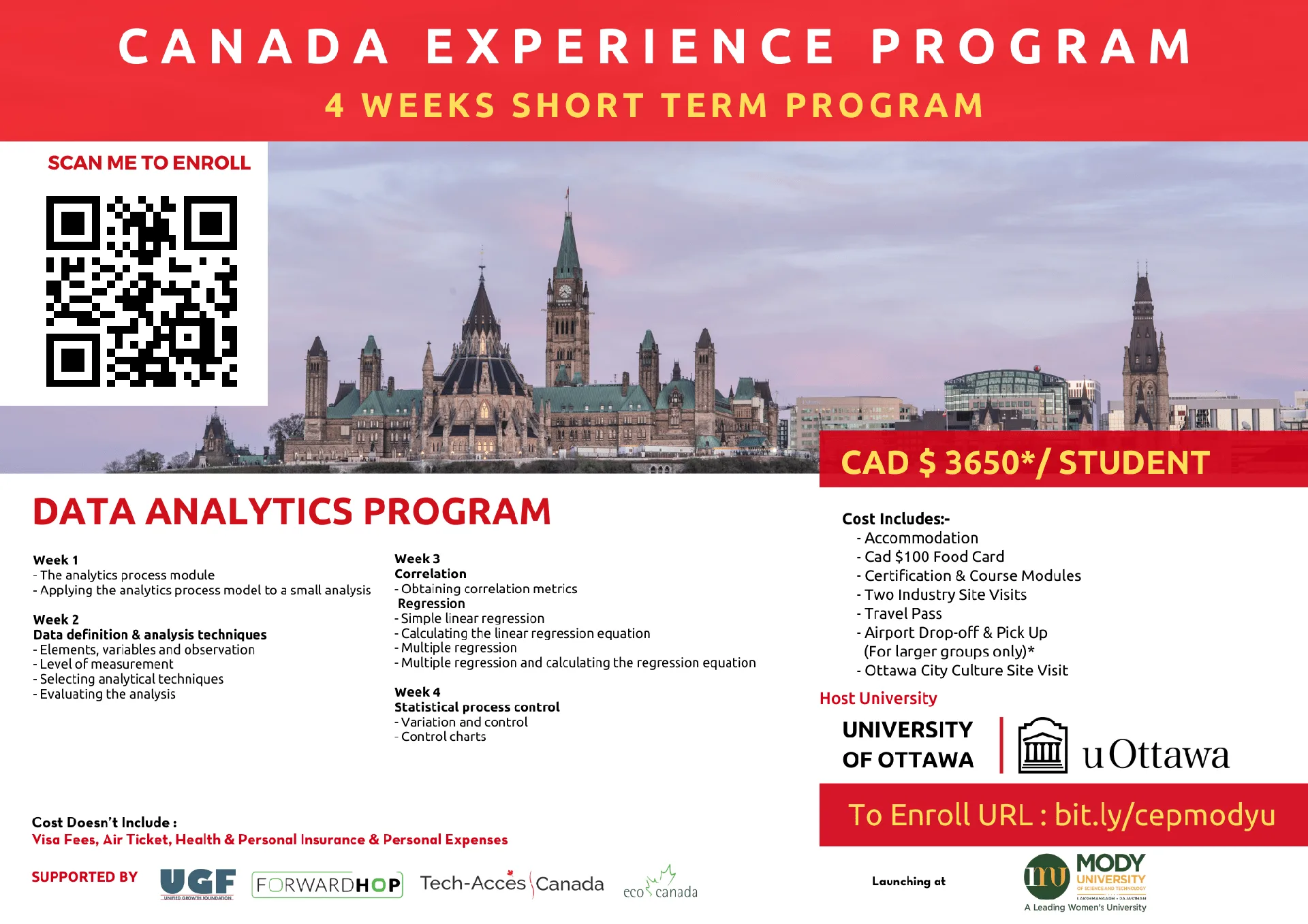 Canada Experience – Mody University