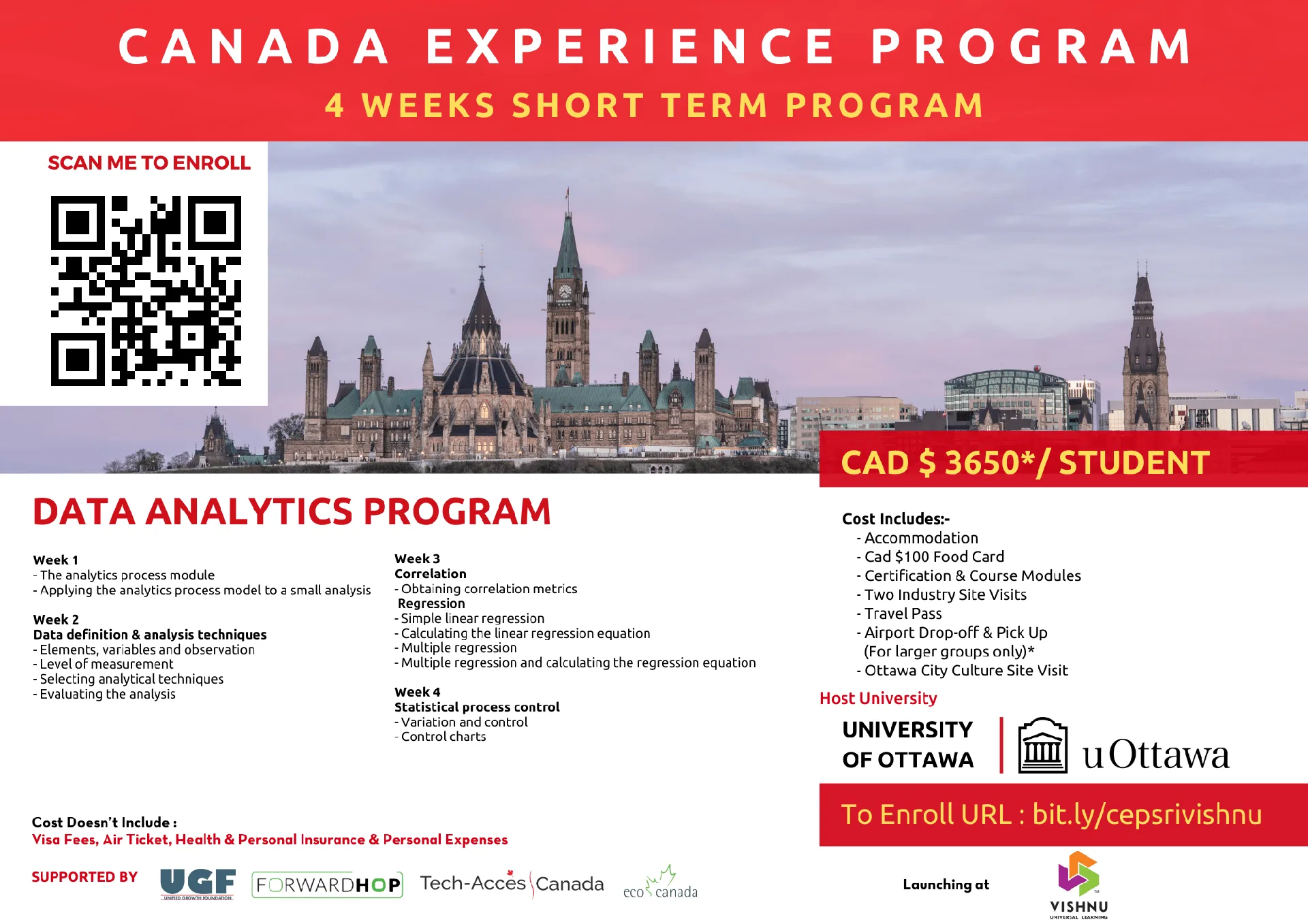 Canada Experience – SRIVISHNU