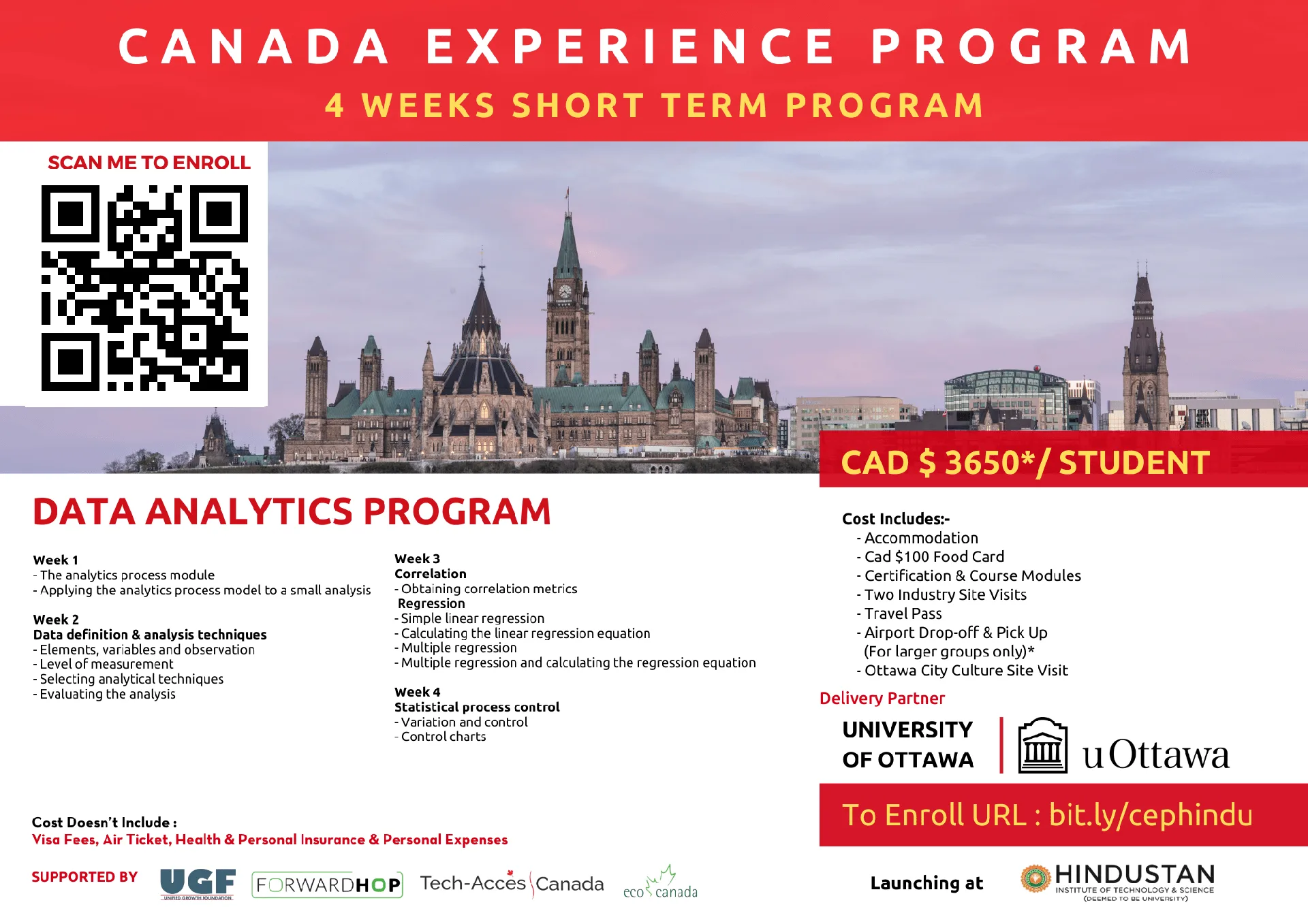 Canada Experience -Hindustan University