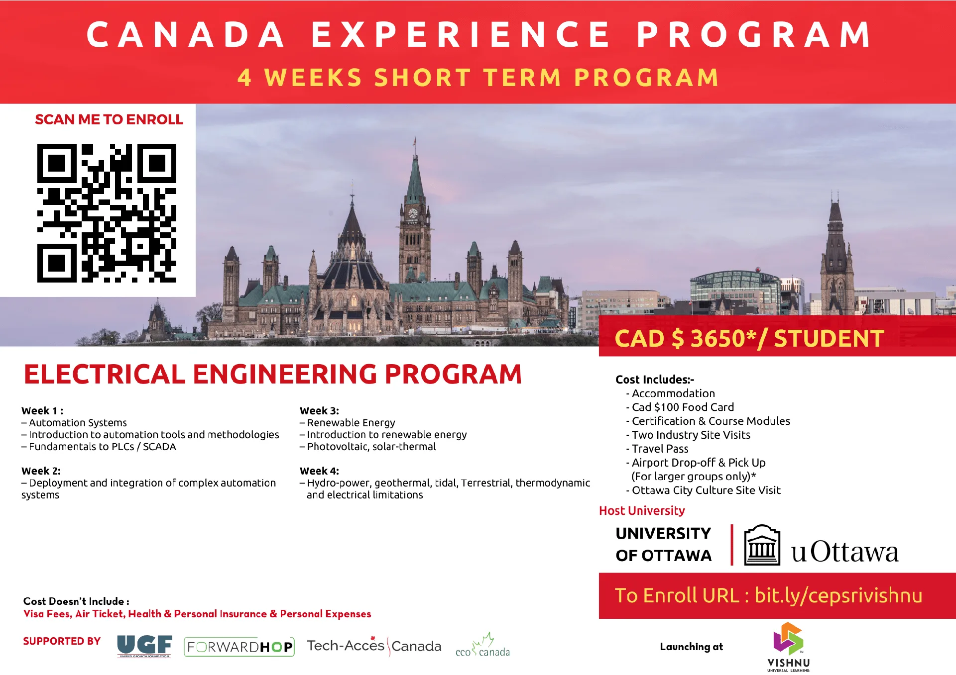 Canada Experience – SRIVISHNU