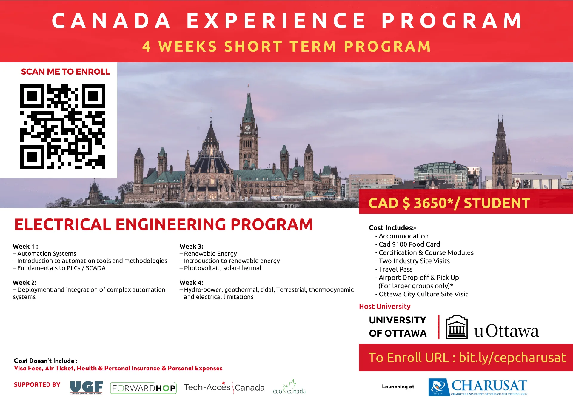 Canada Experience – CHARUSAT