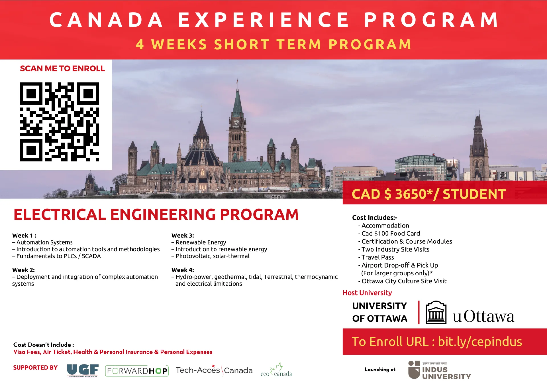 Canada Experience – Indus Univesity