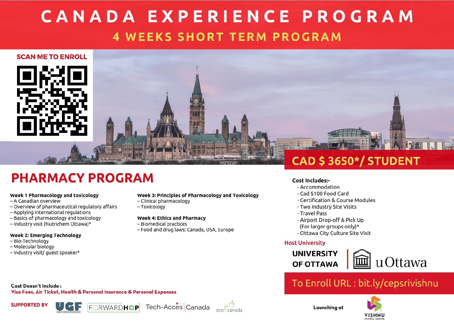 Canada Experience – SRIVISHNU