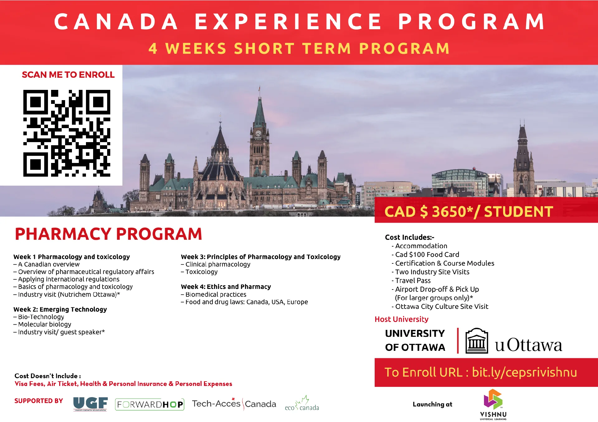 Canada Experience – SRIVISHNU