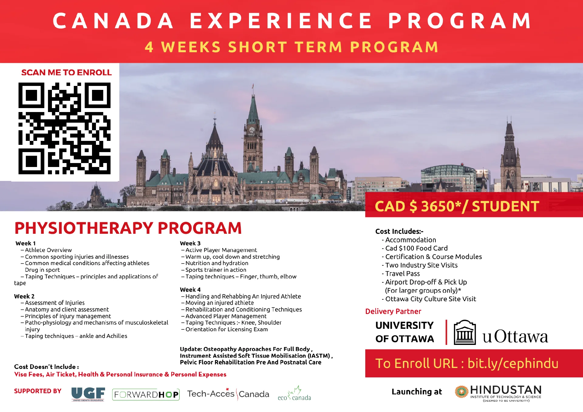 Canada Experience -Hindustan University