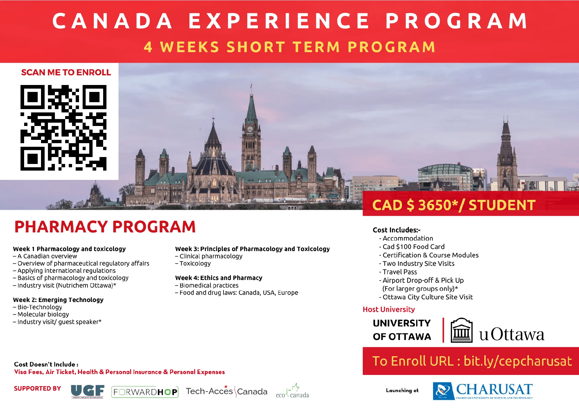 Canada Experience – CHARUSAT