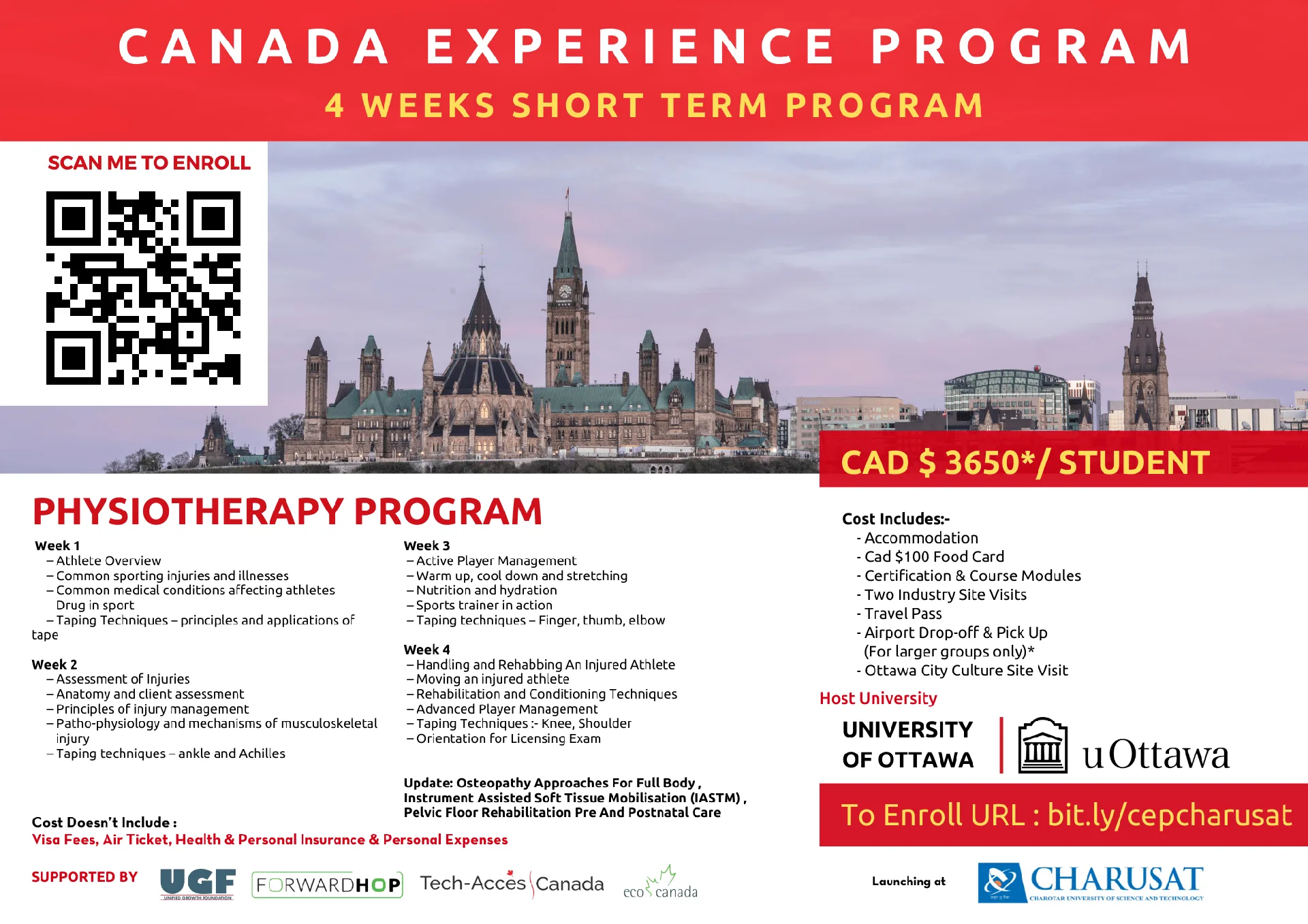 Canada Experience – CHARUSAT