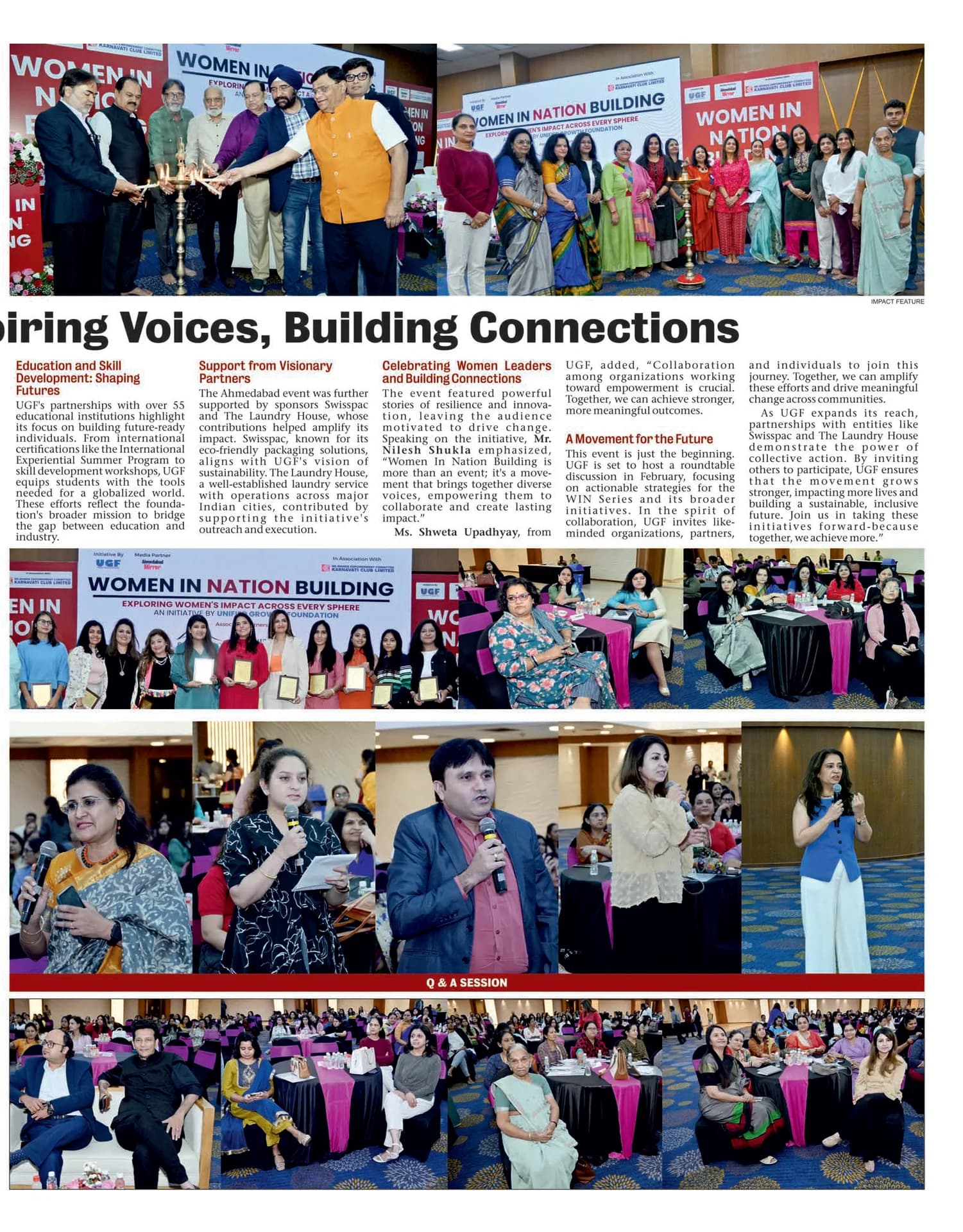 Women In Nation Building (WIN) – Ahmedabad 2025