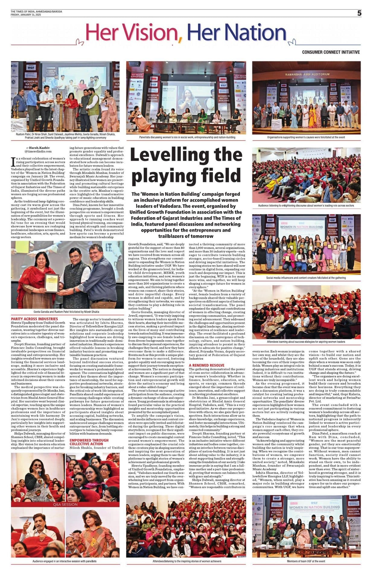 Women In Nation Building (WIN) – Vadodara 2025